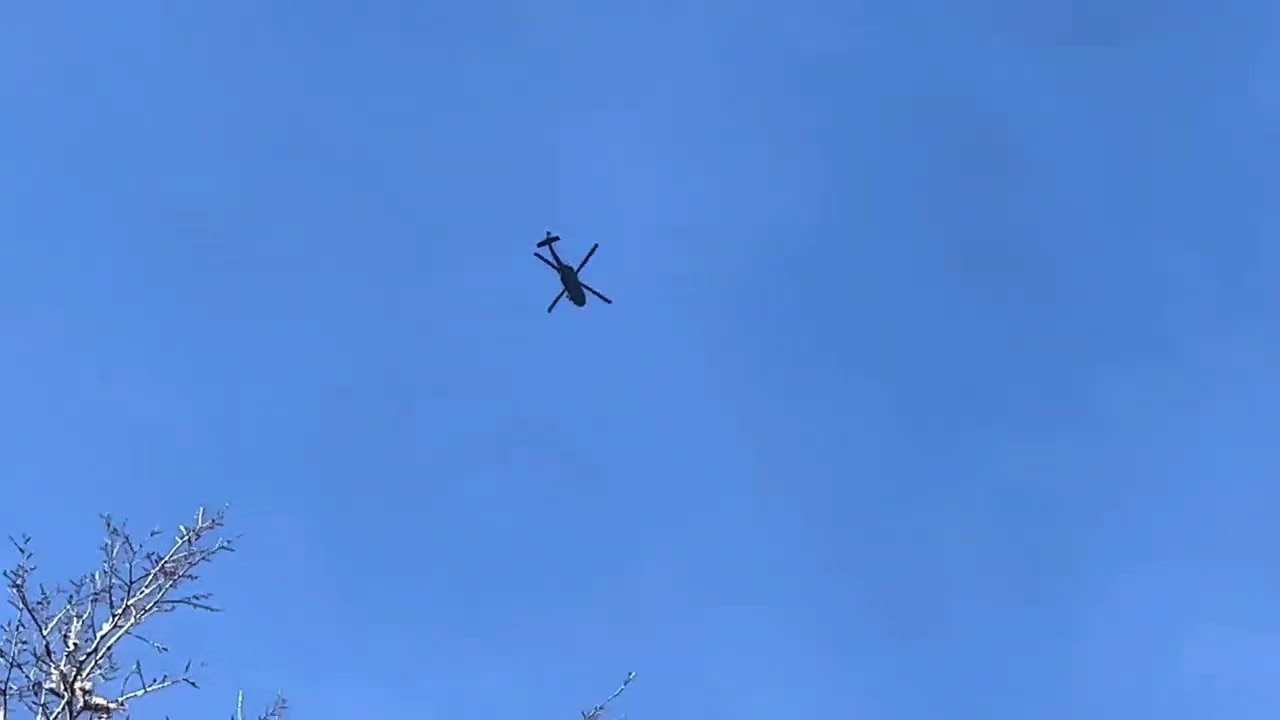 US Army Sikorsky UH-60A Blackhawk [88-26065] flying over