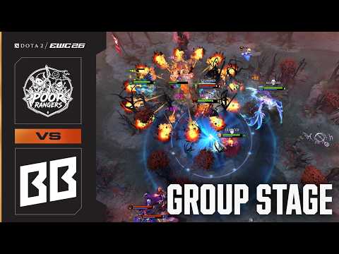 POOR RANGERS vs. BB TEAM | Dota 2 at EWC 26 - Group Stage - HIGHLIGHTS