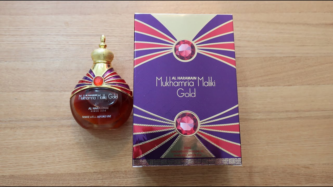 Al Haramain Mukhamria Maliki Gold Update Sniff Sweet Floral Powdery 