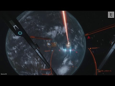 Elite Dangerous Gamma 1.01 - Easy kill, nice bounty (Asp / Novice NPC)