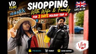 Family Shopping Vlog In UK 🇬🇧 | 3 Days Trip Preparation