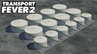Transport Fever 2 [Mod Presentation] Industrial Oil Tanks screenshot 1