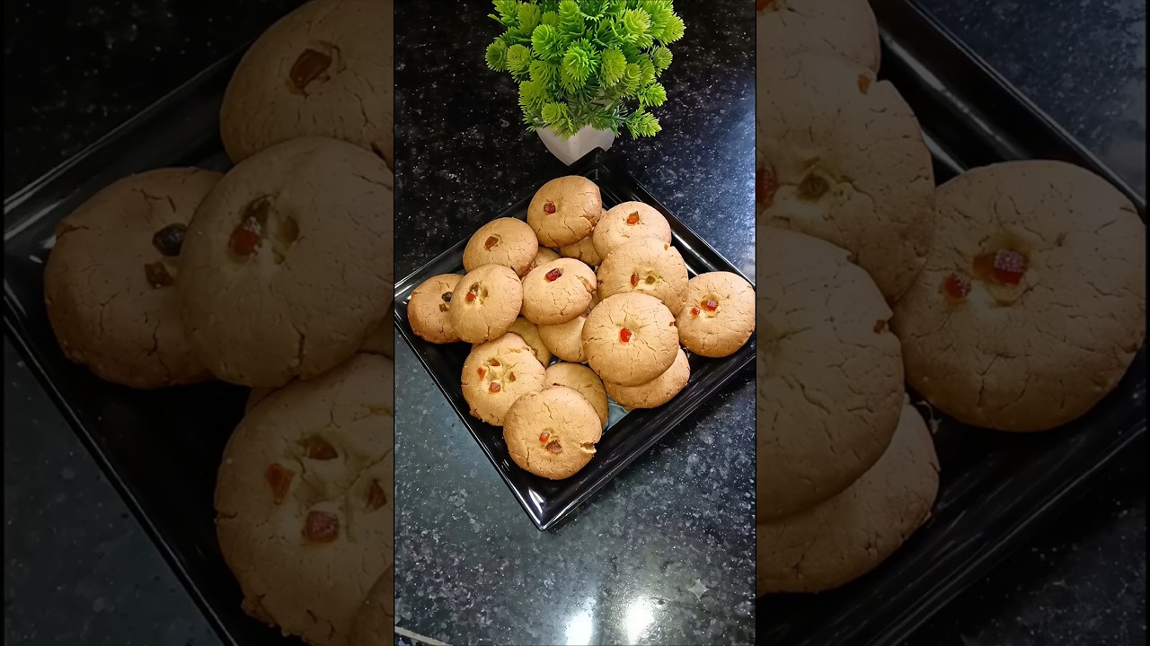 2 Ingredient Biscuit Sweet Recipe 🍪✨ #shorts #youtubeshorts #biscuit