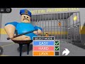BARRY'S PRISON RUN! OBBYMODE HARD roblox Gameplay Walkthrough No Death 4K