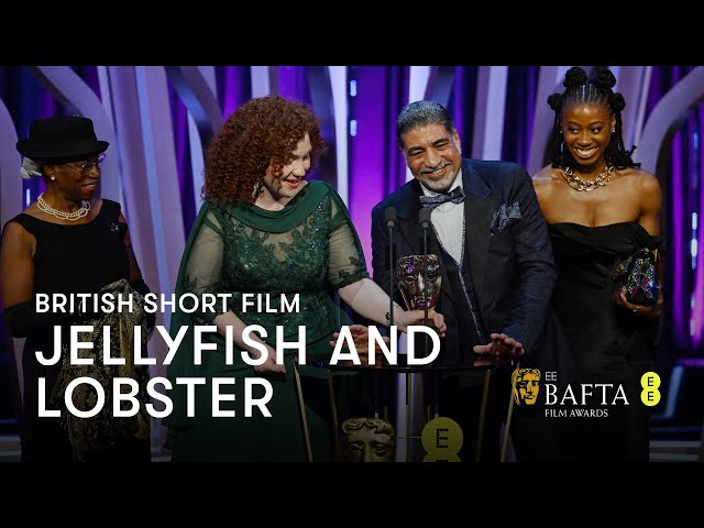 Jellyfish and Lobster wins British Short Film | EE BAFTA Film Awards 2024 class=