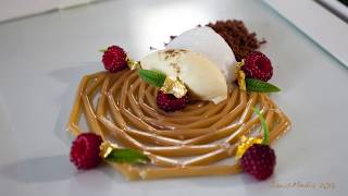 3D Food Printing with Hidde de Brabander - Gold Chocolate Dessert