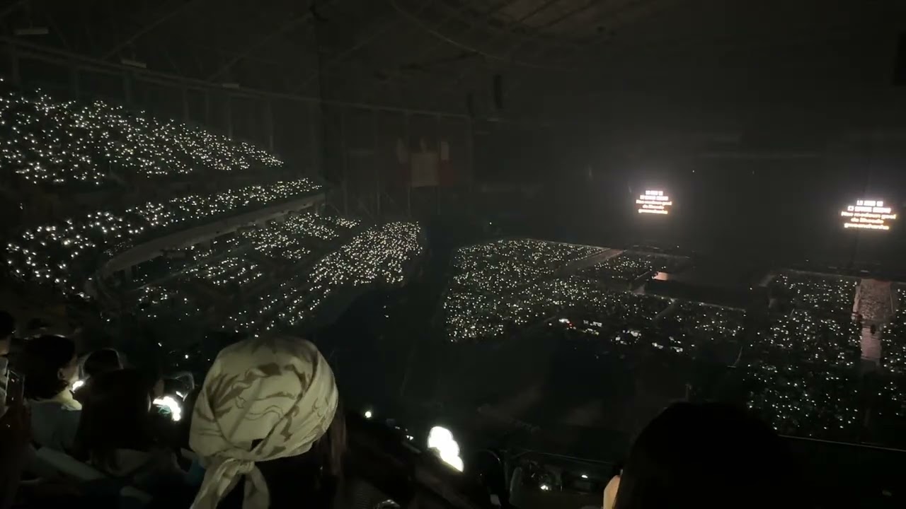 251213 GD 위버멘쉬 서울 앵콜콘 무제 앵콜이벤트 떼창 | 410구역 시야