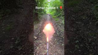Roman candle/römisches Licht🎆💥🎈 #böller #fireworks #diwali #pyrotechnica #pyro #vuurwerk #fajerwerki