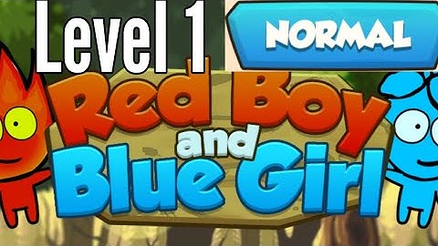 Red Boy And Blue Girl Level 1 Normal Mode In Forest Temple Maze Android Walkthrough