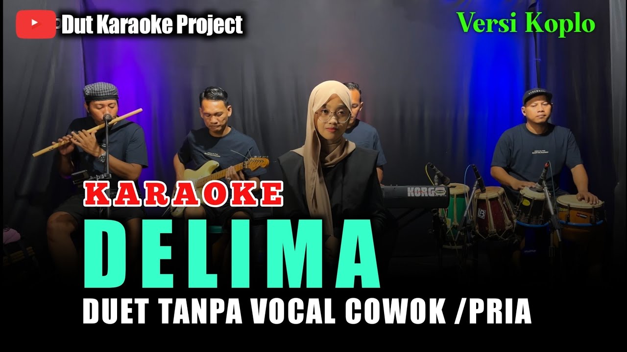DELIMA KARAOKE DUET TANPA VOCAL COWOK/PRIA VERSI KOPLO