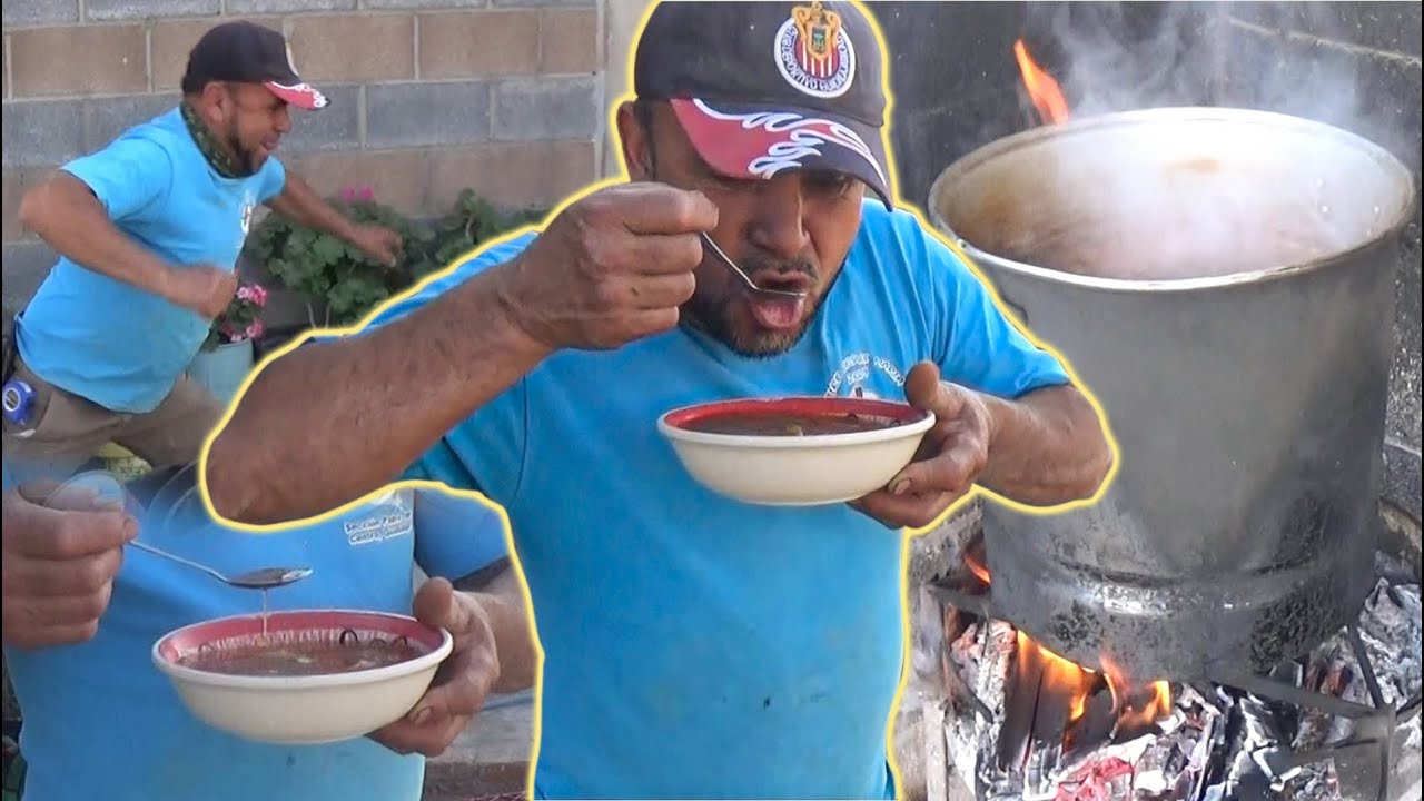 Preparación de caldo de Rata!