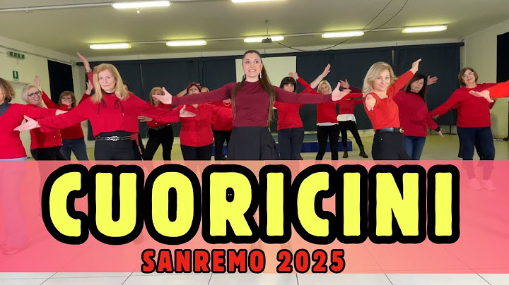 CUORICINI - Coma Cose - SANREMO 2025 - Ballo di gruppo - COREOGRAFIA - Social DANCE