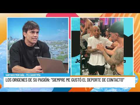 Santiago Montaña | MMA Fighter: "I've always liked combat sports"