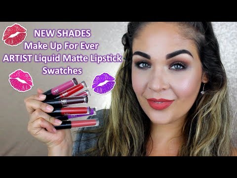 Make Up For Ever Artist Liquid Matte Lipstick: Review and Swatches  The  Happy Sloths: Beauty, Makeup, and Skincare Blog with Reviews and Swatches