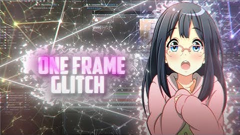 One Frame Glitch Transition Tutorial | After Effect Tutorial