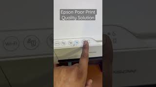 Improve Print Quality Epson Printer