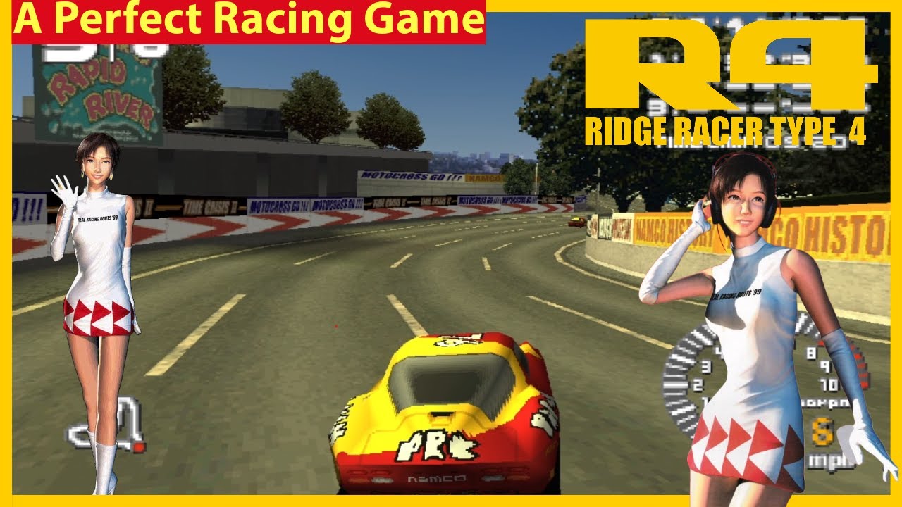 PS1's Perfect Arcade Racing Game! R4: Ridge Racer Type 4. The BEST PSX Racing  Game Ever (IMO) : psx