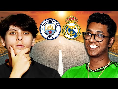 ROAD TO MAN CITY VS REAL MADRID!!