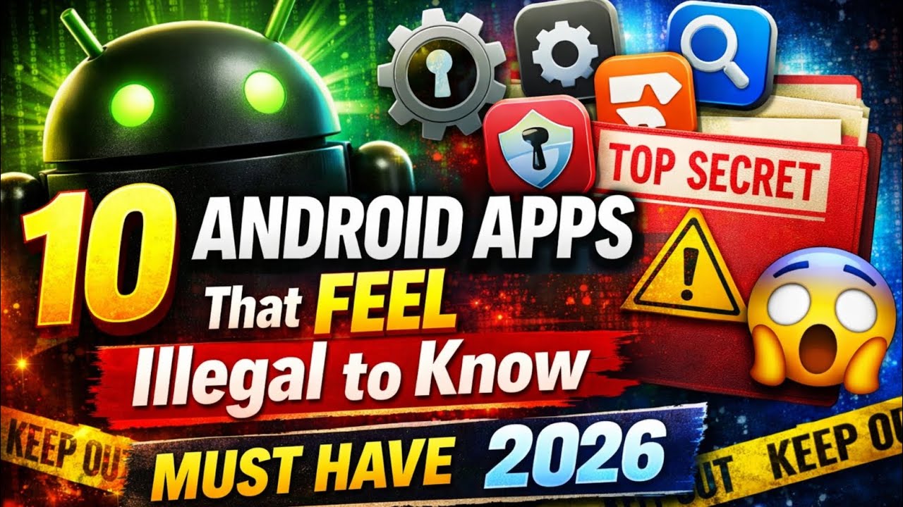 10 Android Apps to use in 2026 - YouTube