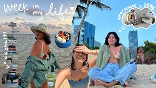 week in my hawaii life: beach day, finishing my apartment, exciting unboxing, & sunsets