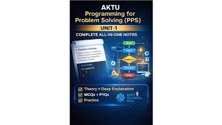 Programming for Problem Solving Unit 1 AKTU | PPS One Shot Unit -1 | Important topic pps aktu