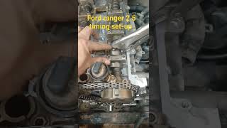 how to set timing on Ford ranger 2.5 #mechanicstvvlogs #car repair and diagnosing
