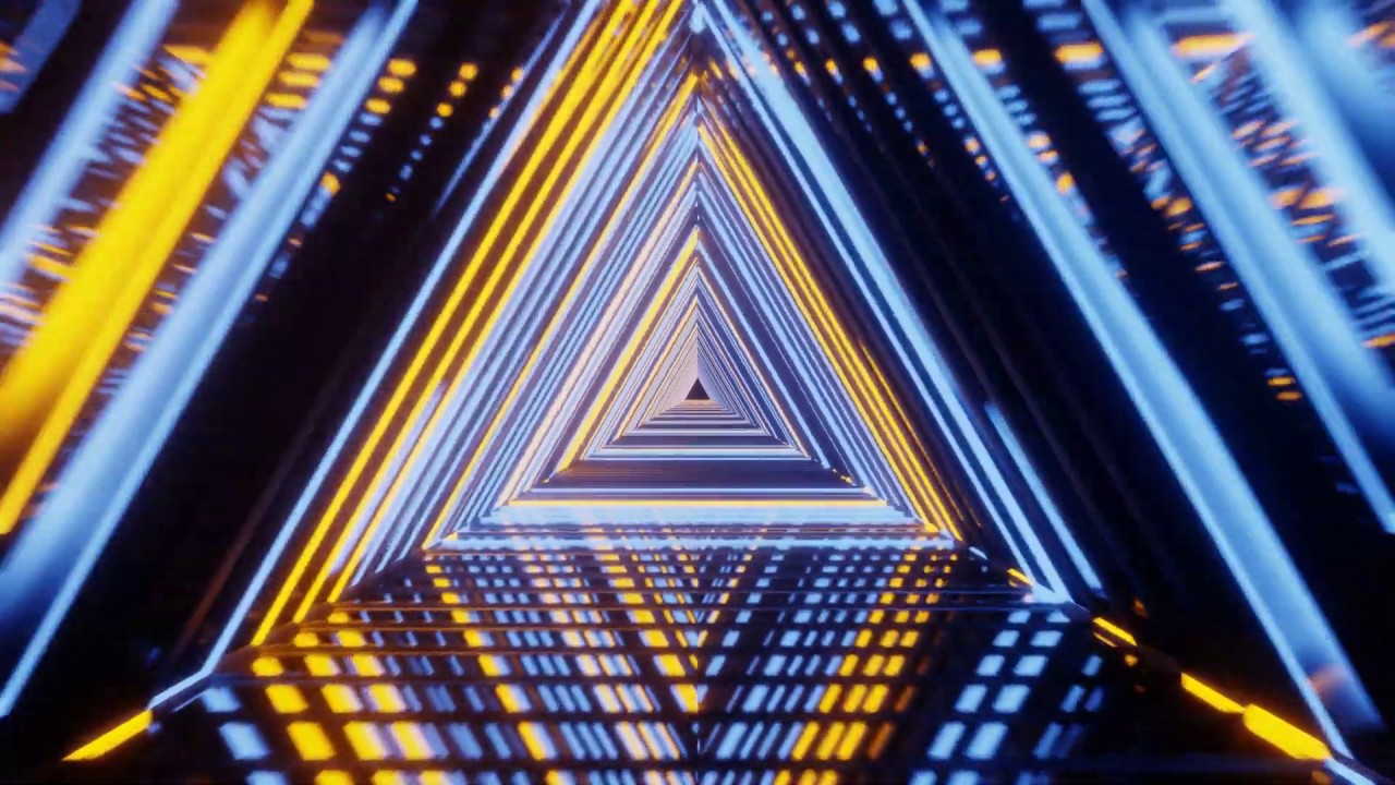 Sci-Fi Tunnel Animation Loop - YouTube