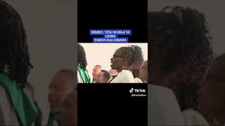 MCH :MASTAI AKIIMBISHA KWAYA KUU ::YESU NI MAJI YA UZIMA.