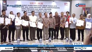 KPU Gelar Uji Publik Desain Surat Suara Pemilu 2019