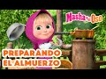 Masha y el Oso Castellano 🐻👧 Preparando el almuerzo 🥪 🥧 Colección de dibujos animados 📺