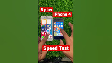 iPhone 4G vs 8 plus speed Test #viral #iphone #shorts #youtube