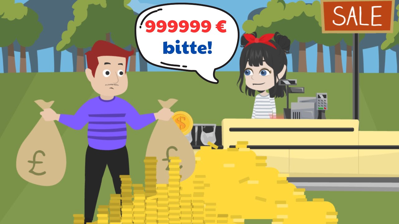 😂 Emma verkauft Waren, und das Ende ... 😂 #deutschlernen #deutschspaß