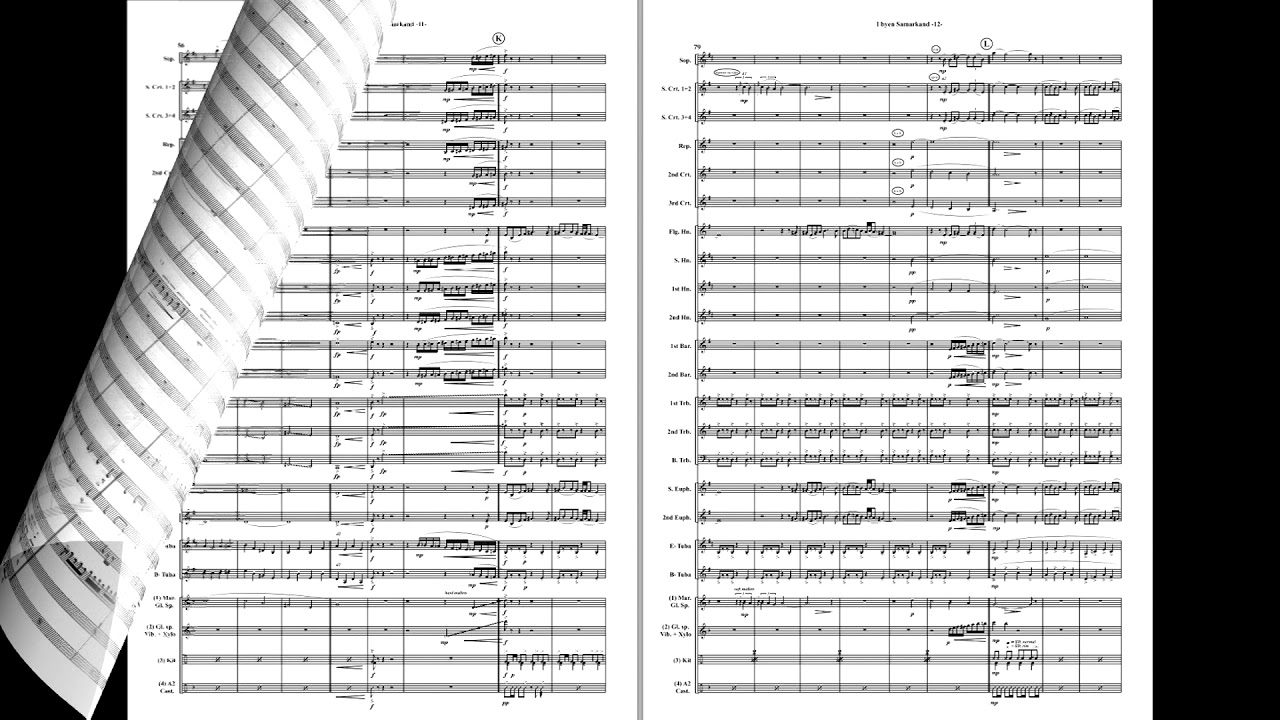 I byen Samarkand (Odd Nordstoga) - Concert Band Entertainment, Grade 4,5 arr: Giske - YouTube Noteservice Band Music