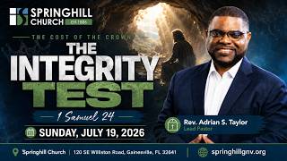 July 19th Sunday Morning Celebration Service Springhill Church Gainesville FL