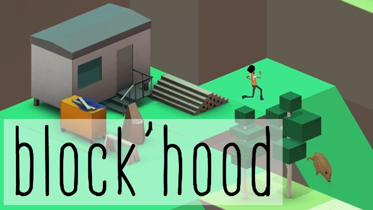 BLOCK'HOOD - Soothing World-Building Game (Chapter 1 & 2) - YouTube