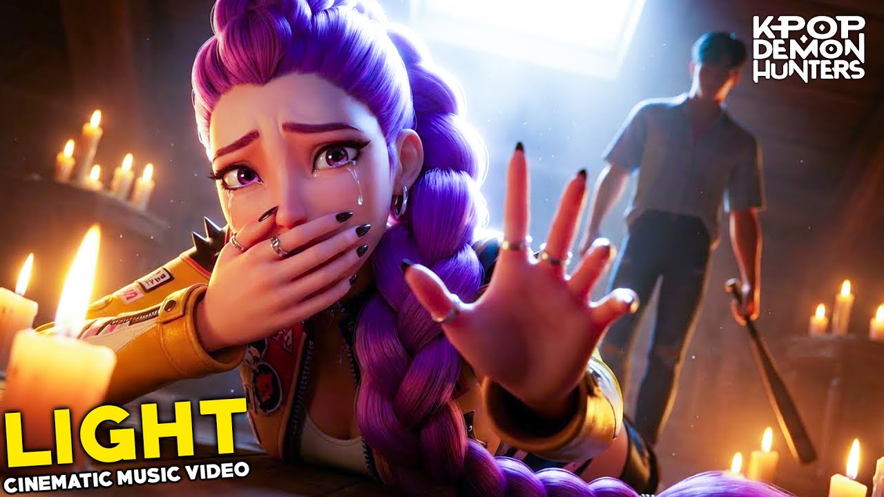 “Light” Official Lyric Video | KPop Demon Hunters | OSV