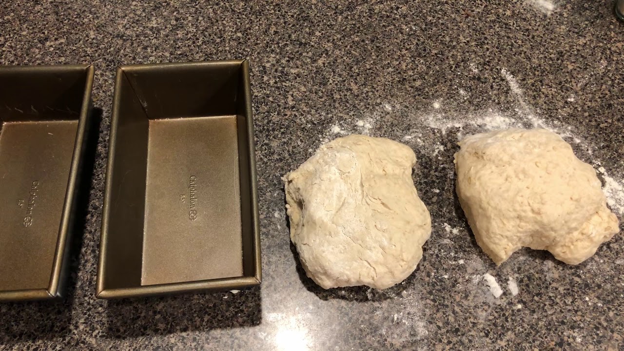 Shaping Sandwich Bread Dough YouTube