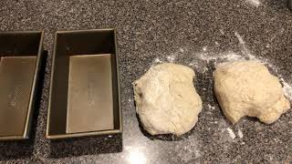 Shaping Sandwich Bread Dough