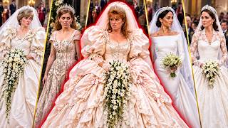 The 20 Worst Royal Wedding Dresses of All Time: The Scandals Behind Each One