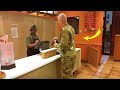 Soldier Goes To Order Taco Bell Meal, Stops Cold When He Hears 2 Boys