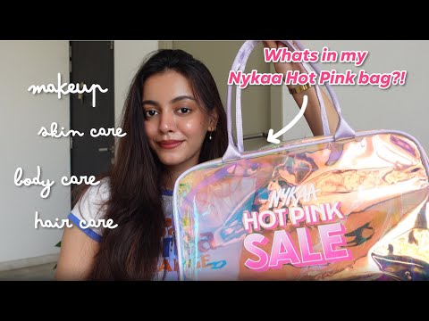 What’s in my Nykaa Hot Pink Bag 2026?! | Harshala Patil