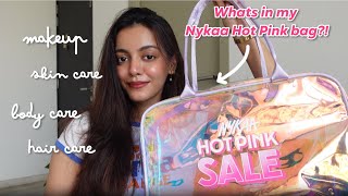 What’s in my Nykaa Hot Pink Bag 2026! | Harshala Patil