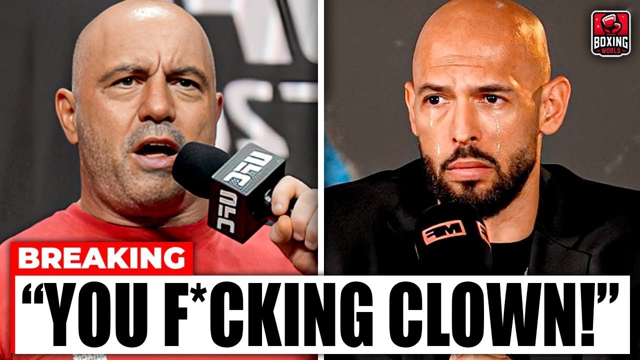 Joe Rogan Sends BRUTAL Message To Andrew Tate After Conference Chaos! 😱 ...