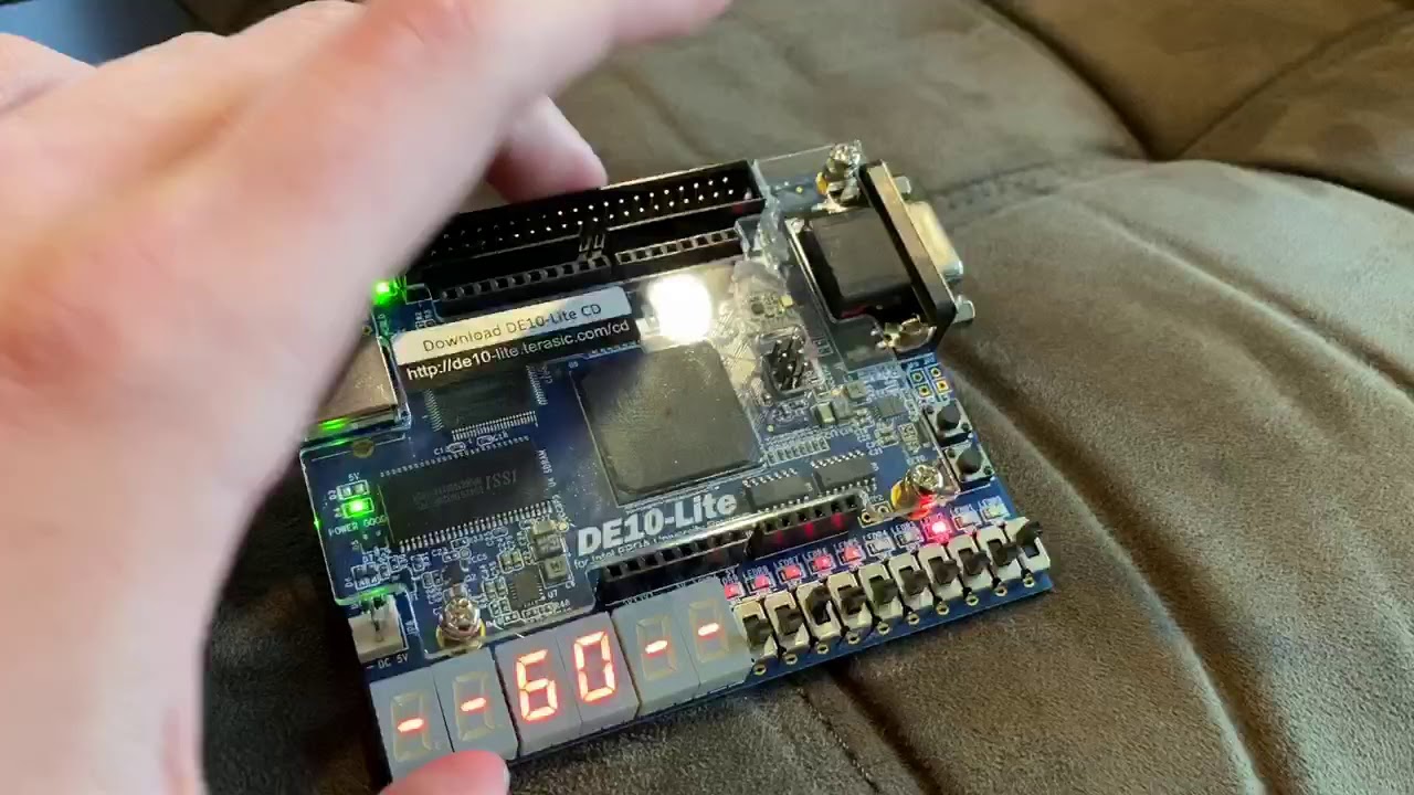 CE1911 LAB 7 DE-10 Demo - Vending Machine Design *Not Fully Functional*