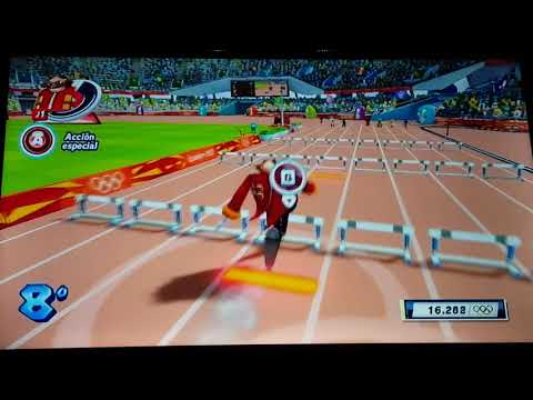 Mario Sonic London 2012 Dr Eggman Gets Last Place In 110m Hurdles