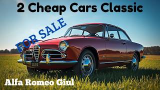 2 Cars alfa romeo Classic FOR SALE