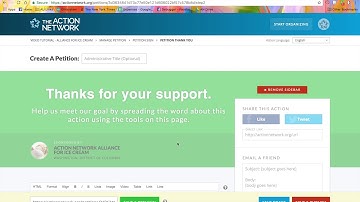 Petitions  -- Action Network