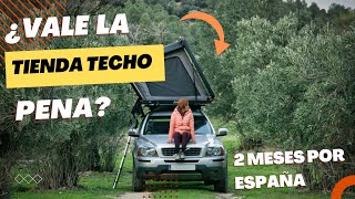 Ponemos a prueba la TIENDA DE TECHO RÍGIDA⛺ por ESPAÑA | 2 meses viajando | Wild Land Brétema