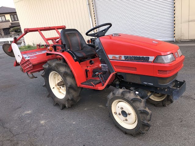 ヤンマー 13馬力 4WD ディーゼルトラクター Ke-3D 使ってみました