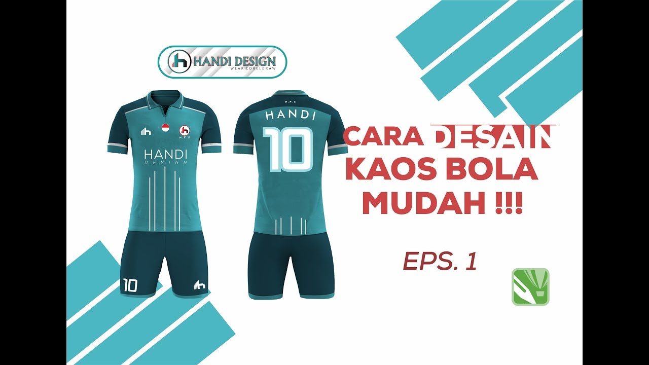 Download Cara Membuat desain Mockup Jersey/kaos Sepakbola dengan ...